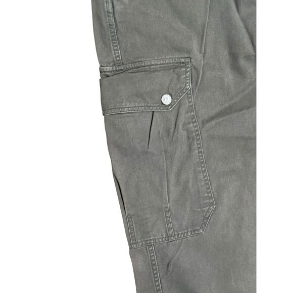 VINTAGE Zonz Canvas Pants Men 38 Wide Green Baggy Skateboarding Skater Y2K 90s - Picture 4 of 10